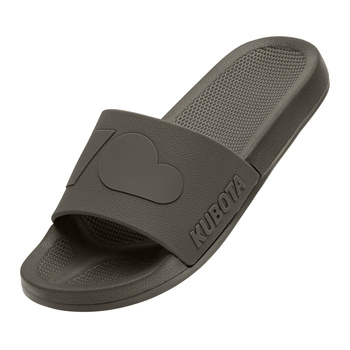 Kubota klapki basenowe basic plain cloud brązowe K25SS-101-002-21-1