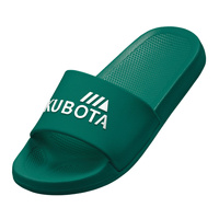 Klapki kubota basenowe basic ciemnozielone KKBB08