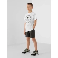 Spodenki materiałowe chłopięce 4F HJL22-JSKMC001