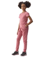 Spodnie dresowe joggery dziewczęce 4F Junior