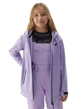 Kurtka dziecięca softshell  4F 4FJAW23TSOFF153-52S