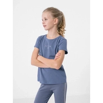 T-Shirt dziewczęcy 4F HJZ22-JTSD002