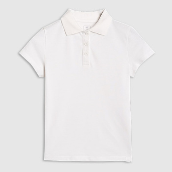 Tshirt polo f613 4F JUNIOR 4FJWAW25TPTSF613-10S