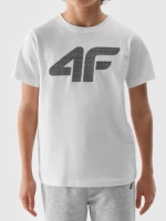 T-shirt z nadrukiem dla chłopca 4F Junior