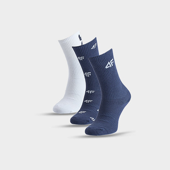 Skarpety m391 (3pak) 4F JUNIOR 4FJWAW25USOCM391-90A