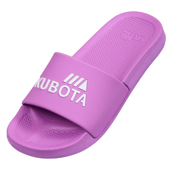 Klapki basenowe basic electric violet KUBKBB-SS24-01-11