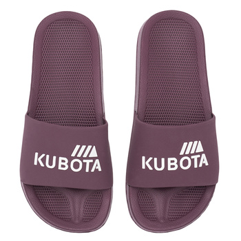 Klapki kubota basenowe basic bordowe KKBB14