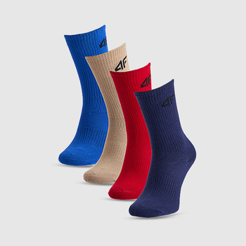 Skarpety m390 (4pak) 4F JUNIOR 4FJWAW25USOCM390-91S