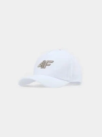 Czapka z daszkiem dziecięca 4F 4FJWSS25ACABU388-10S