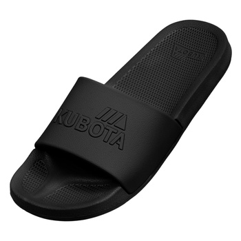 Klapki basenowe basic plain black KUBKBB-SS24-02-23