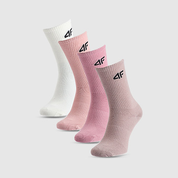 Skarpety f393 (4pak) 4F JUNIOR 4FJWAW25USOCF393-90S