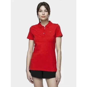 Koszulka polo damska 4F NOSH4-TSD008-62S Czerowny