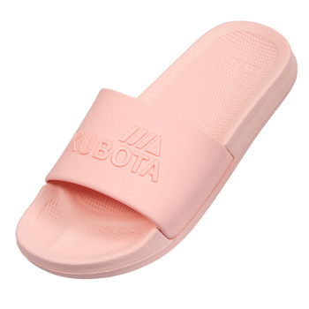 Klapki basenowe basic plain pudre pink KUBKBB-SS24-02-08