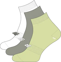 Skarpety m440 (3pak) 4F 4FWMM00USOCM440-91S