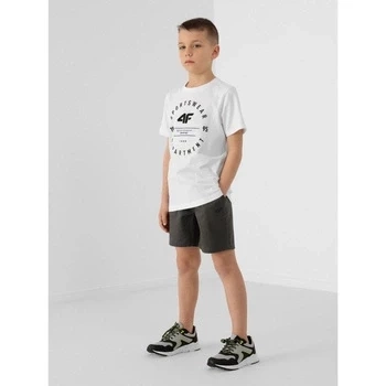 Spodenki materiałowe chłopięce 4F HJL22-JSKMC001