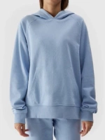 Dresowa damska bluza kangurka z kapturem 4F